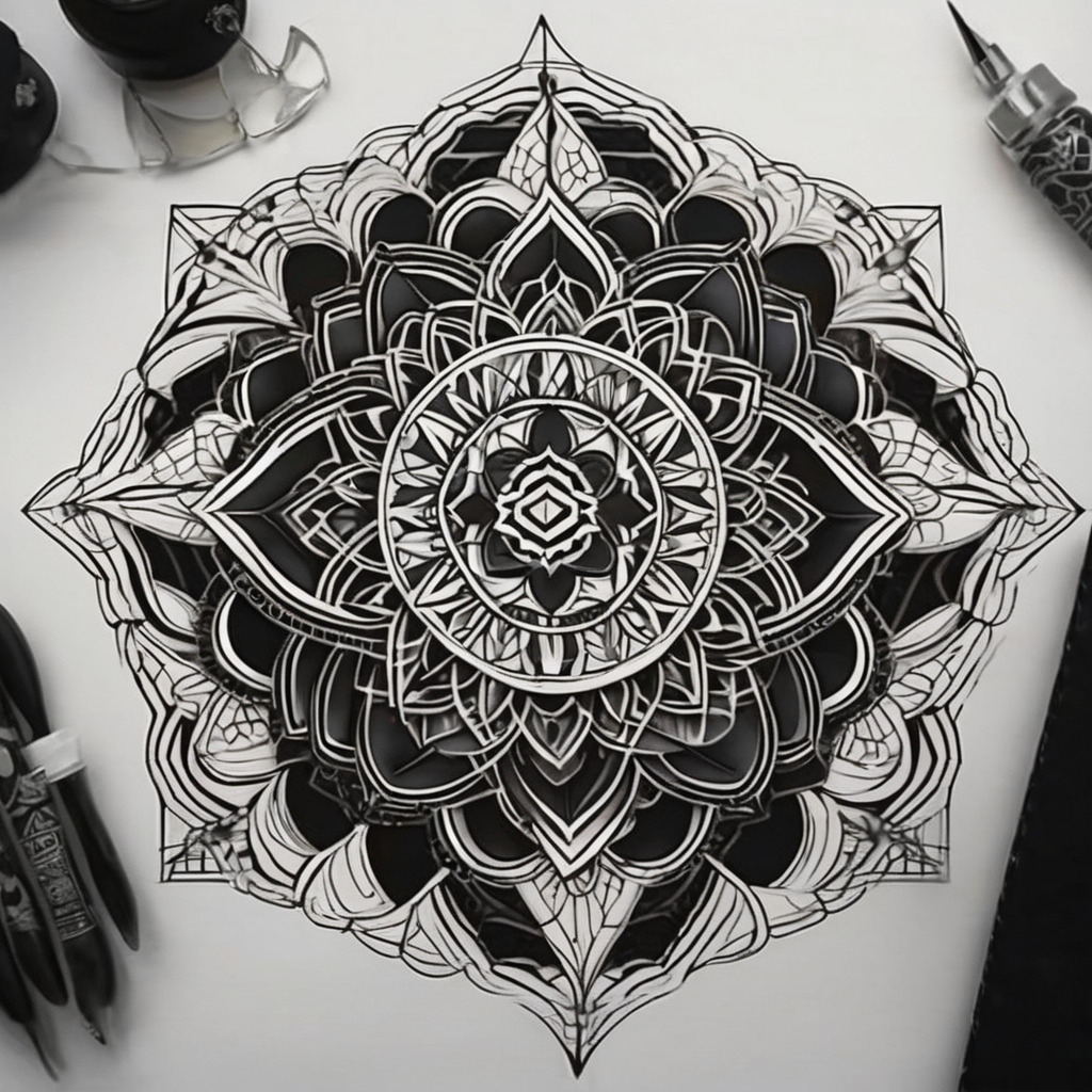 Geometric Tattoo Design